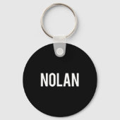 Nolan - Cool New Funny Name Fan Gift Tee  Sleutelhanger (Voorkant)