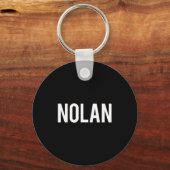 Nolan - Cool New Funny Name Fan Gift Tee Sleutelhanger (Voorkant)