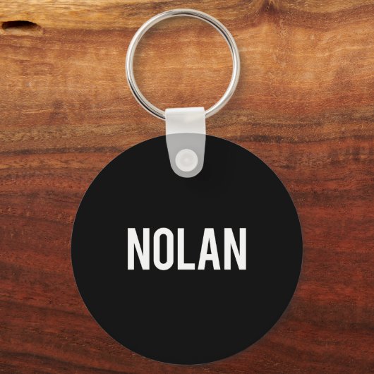 Nolan - Cool New Funny Name Fan Gift Tee  Sleutelhanger (Voorkant)