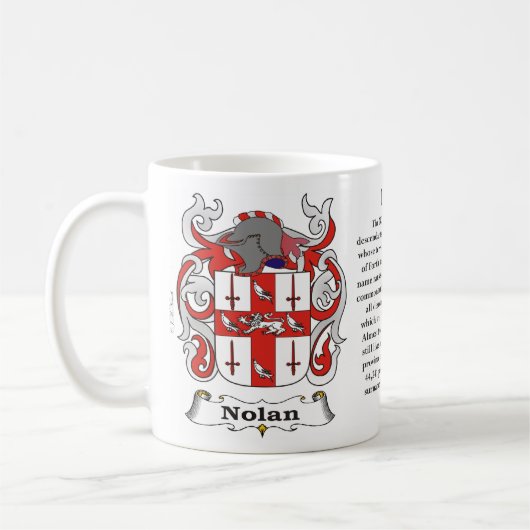 Nolan Family Coat of Arms Mok (Links)