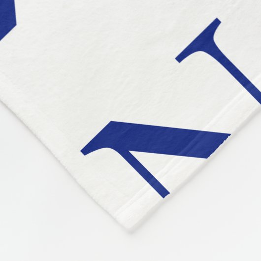 "Nolan" persoonlijke vlootzak Fleece Deken (Hoek)