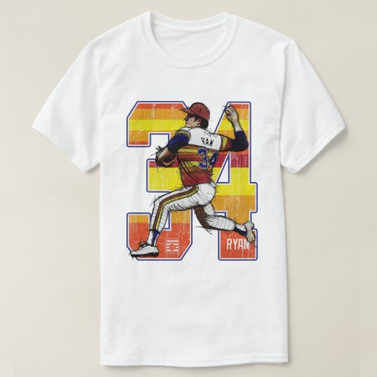 Nolan Ryan Heat T-shirt (Design voorkant)