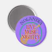 Nolandia Live Music Magneet (Voorkant / Achterkant)