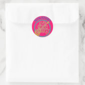 Nolandia Live Music Ronde Sticker (Tas)