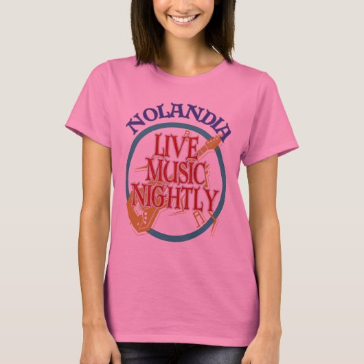 Nolandia Live Music T-shirt (Voorkant)