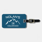 Nolan's 14 Colorado Bagagelabel (Voorkant horizontaal)