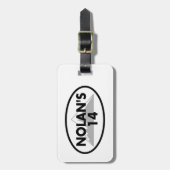 Nolan's 14 Colorado Oval Bagagelabel (Voorkant verticaal)