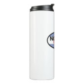 Nolan's 14 Colorado Vlag Ovaal Thermosbeker (Gedraaid links)