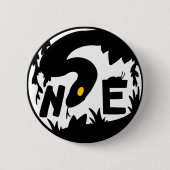 Nolan's Exotics-speld Ronde Button 5,7 Cm (Voorkant)
