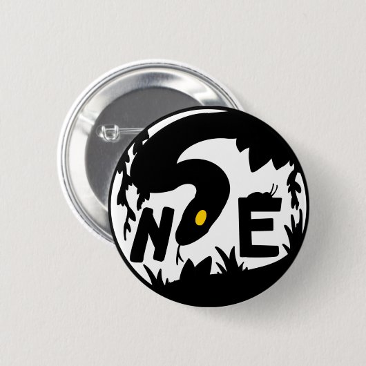 Nolan's Exotics-speld Ronde Button 5,7 Cm (Voorkant /achterkant)