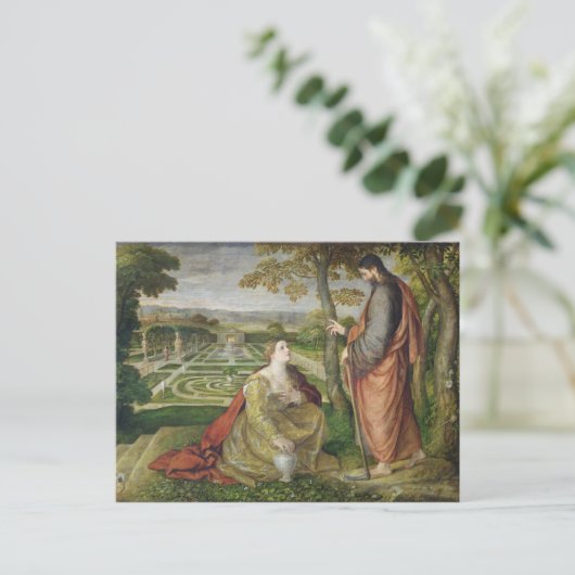 Noli Me Tangere Briefkaart (Staand voorkant)