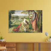 Noli Me Tangere Canvas Afdruk (Insitu (Woonkamer))