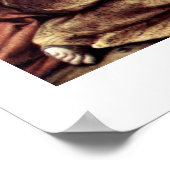 Noli me Tangere door Antonio Allegri da Correggio Poster (Hoek)