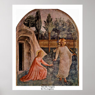 Noli me Tangere door Fra Angelico Poster