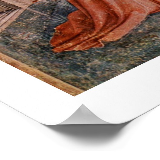 Noli me Tangere door Fra Angelico Poster (Hoek)