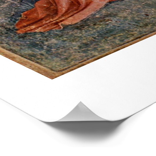 Noli me Tangere door Fra Angelico Poster (Hoek)