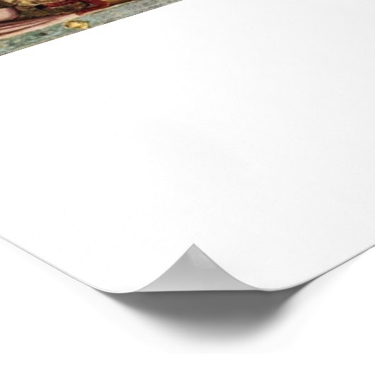 Noli me Tangere door Giotto di Bondone Poster (Hoek)