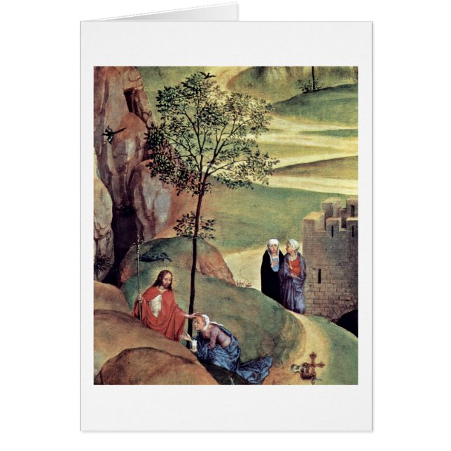 Noli me Tangere door Hans Memling (Voorkant)