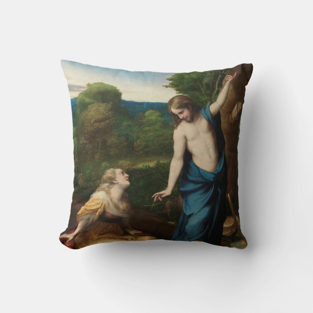 Noli me tangere kussen (Voorkant)