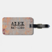 Noli me Tangere Latin raak me niet! Bagagelabel (Achterkant horizontaal)