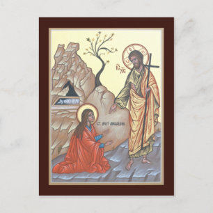 Noli Me Tangere Prayer Card Briefkaart