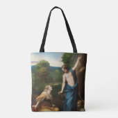 Noli me tangere tote bag (Achterkant)