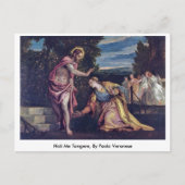 Noli me Tangere, van Paolo Veronese Briefkaart (Voorkant)