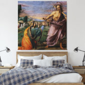 Noli Mi Tangere door Franciabigio Canvas Afdruk (Insitu (Slaapkamer))
