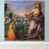 Noli Mi Tangere door Franciabigio Canvas Afdruk (Insitu (Houten vloer))