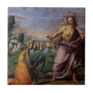 Noli Mi Tangere door Franciabigio Tegeltje