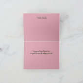 Noli Tardare - Wenskaart voor vermenging Kaart (Binnen)