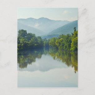 Nolichucky River in Oost-Tennessee Briefkaart