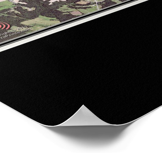 Nolin Lake Kentucky Satellite Poster Map (Hoek)