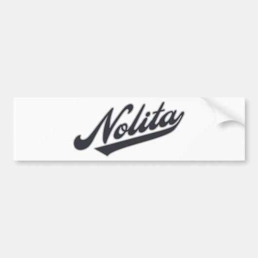 Nolita Bumpersticker (Voorkant)
