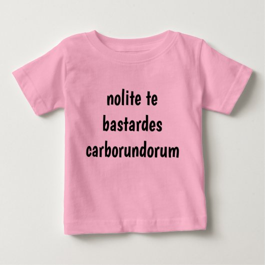 nolite te bastardes carborundorum (Voorkant)