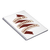 Nolite Te Bastardes Carborundorum Notitieboek (Rechterzijde)