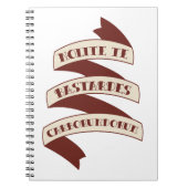 Nolite Te Bastardes Carborundorum Notitieboek (Voorkant)