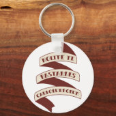 Nolite Te Bastardes Carborundorum Sleutelhanger (Voorkant)