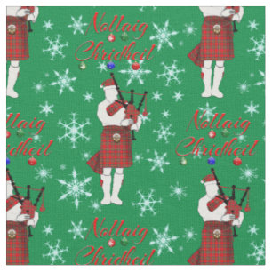 Nollaig Chridheil Scottish Merry Christmas Scottis Stof