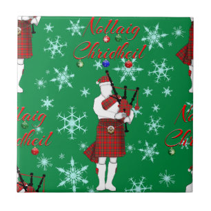 Nollaig Chridheil Scottish Merry Christmas Scottis Tegeltje