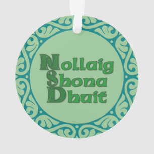 Nollaig Shona Dhuit - Irish Kerstdecoration Ornament