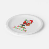 Nollaig Shona Duit Irish Kerstmis Papieren Bordje (Gekanteld)