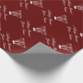 Nollaig Shona Iers Vrolijk kerstinpakpapier Cadeaupapier (Hoek)