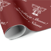 Nollaig Shona Iers Vrolijk kerstinpakpapier Cadeaupapier (Rol Hoek)