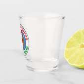 Nollaig Shona Irish Christmas Santa Shot Glass Shot Glas (Rechts)