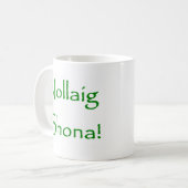 Nollaig Shona Koffiemok (Voorkant links)