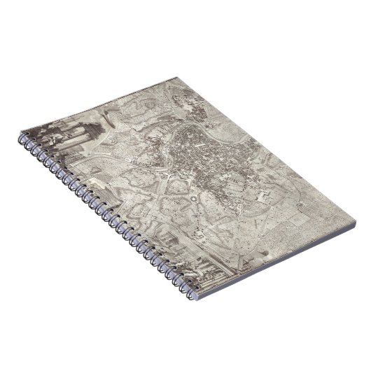 Nolli Map door Pietro Campana, Carlo Nolli, Rocco Notitieboek (Rechterzijde)