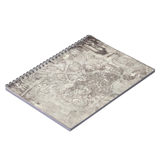 Nolli Map door Pietro Campana, Carlo Nolli, Rocco Notitieboek (Linkerzijde)