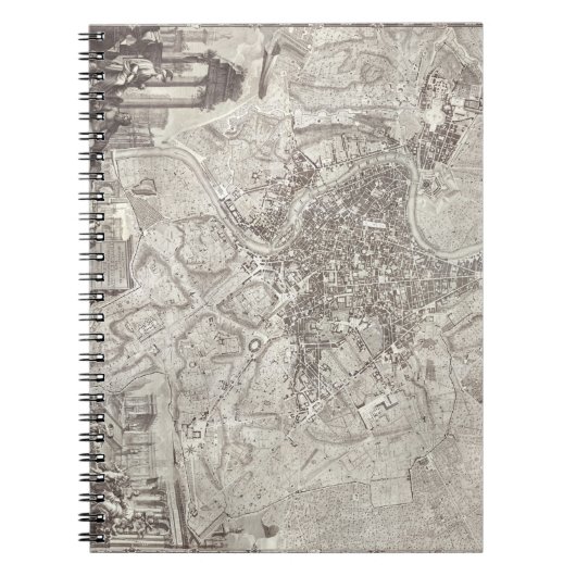 Nolli Map door Pietro Campana, Carlo Nolli, Rocco Notitieboek (Voorkant)