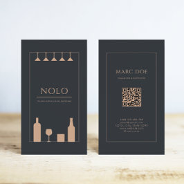 Nolo (no and low alcohol) liquor store or bar  visitekaartje